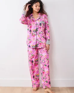 Tall Long PJ Set in Bird & Blossom