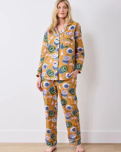 Tall Long PJ Set in Champagne & Caviar