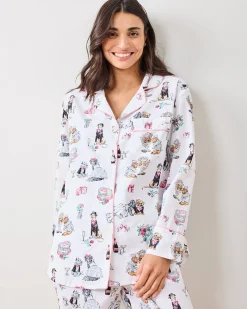 Tall Long PJ Set in Fur Ever Yours