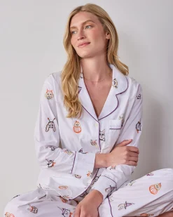 Tall Long PJ Set in Halloween Hounds