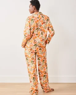 Tall Long PJ Set in Hedgehog Forest
