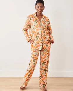 Tall Long PJ Set in Hedgehog Forest