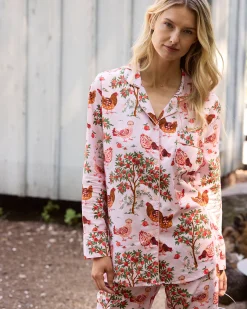 Tall Long PJ Set in Hen House