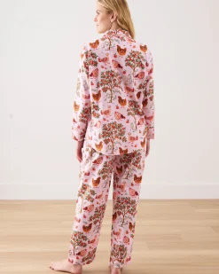 Tall Long PJ Set in Hen House
