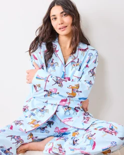 Tall Long PJ Set in Horse Show
