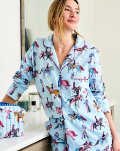 Tall Long PJ Set in Horse Show