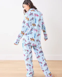 Tall Long PJ Set in Horse Show
