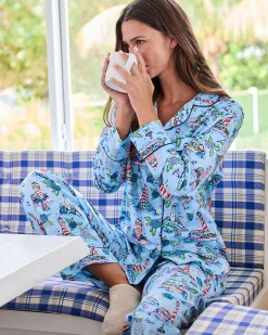 Tall Long PJ Set in Lighthouse Keeper