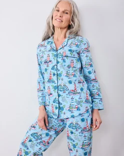 Tall Long PJ Set in Lighthouse Keeper