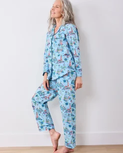 Tall Long PJ Set in Lighthouse Keeper