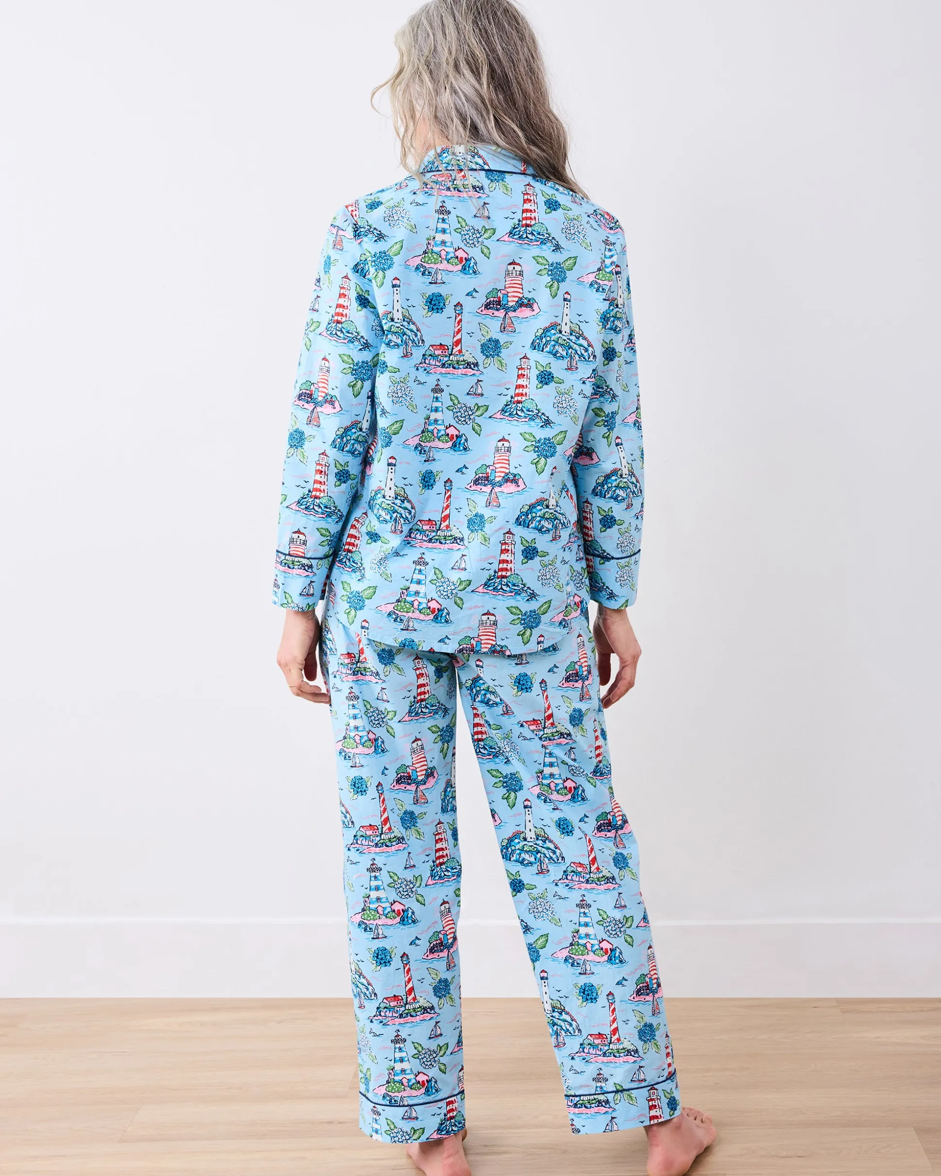 Tall Long PJ Set in Lighthouse Keeper