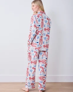 Tall Long PJ Set in Lobster Landing