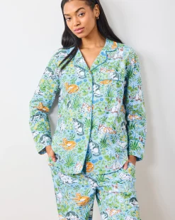 Tall Long PJ Set in Must Love Cats