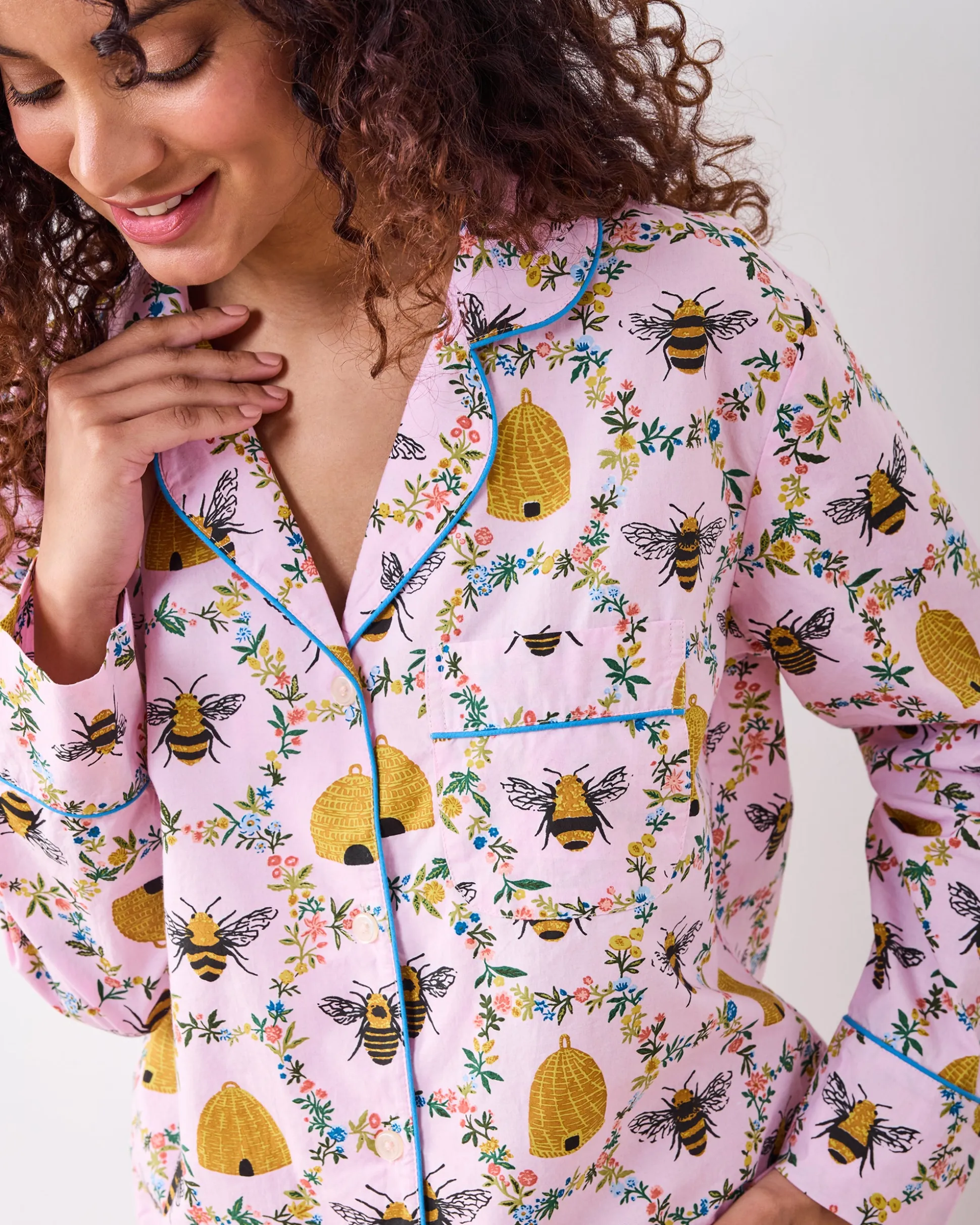 Tall Long PJ Set in Sweet Bee