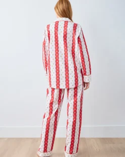 Tall Long PJ Set in Sweetheart Stripes