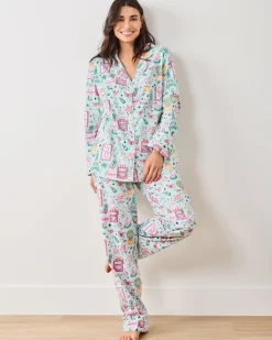 Tall Long PJ Set in Viva Las Vegas