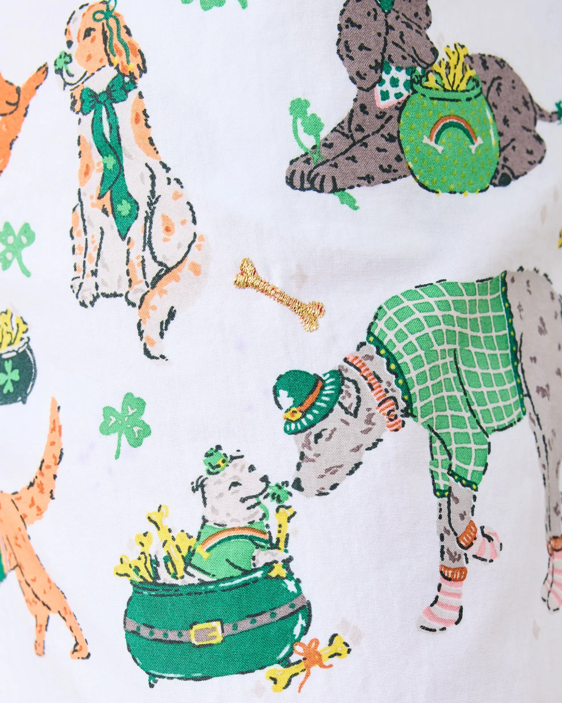 Tall PJ Pants in Lucky Paws