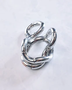 Tangle® Kinetic Metal Sculpture in Silver