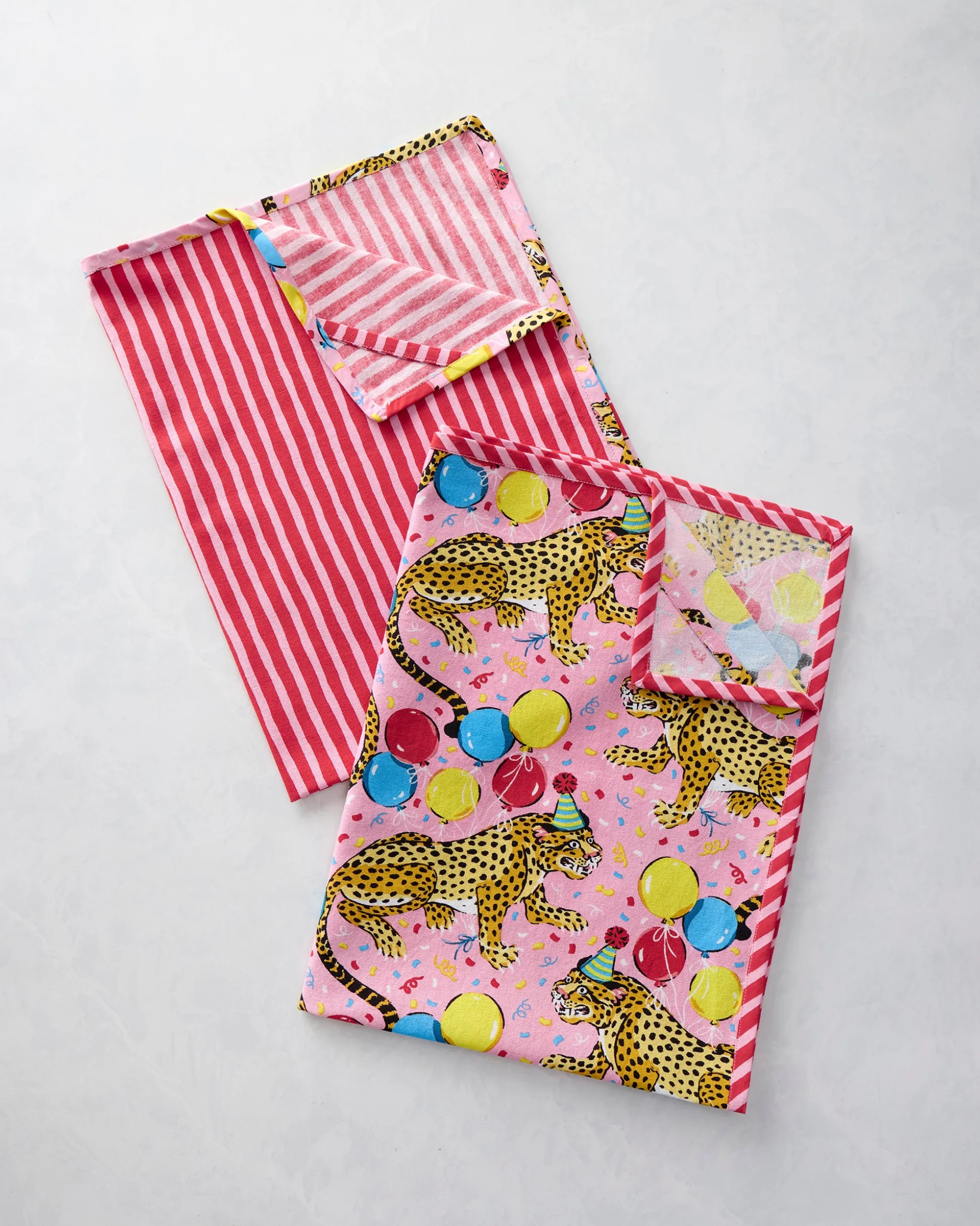 Tea Towels Set Of 2 in Birthday Bagheera
