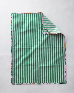Tea Towels Set of 2 in Green Thumb
