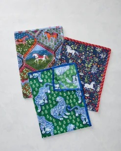 Tea Towels Set of 3 in Icon Prints
