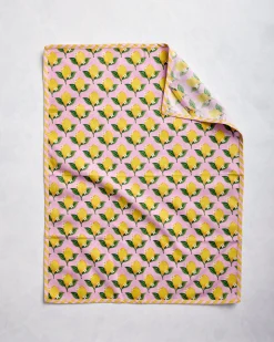 Tea Towels Set of 3 in Lemon Twist