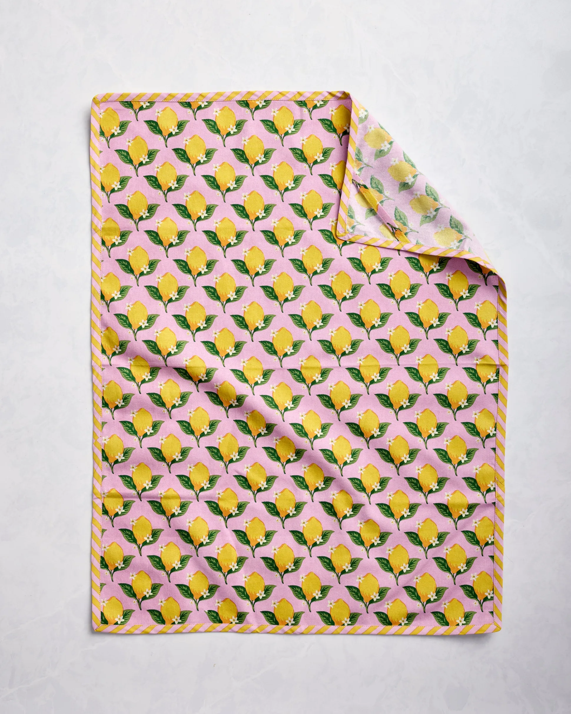 Tea Towels Set of 3 in Lemon Twist
