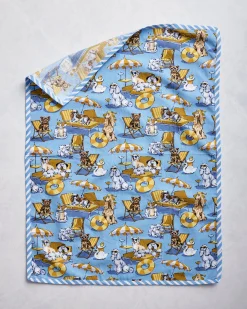 Tea Towels Set of 2 in Palm Royale Pooches