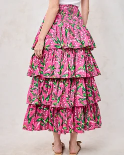Terrace Skirt in Lily Of the Valley