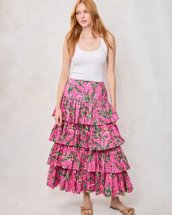 Terrace Skirt in Lily Of the Valley