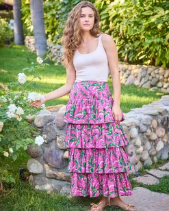 Terrace Skirt in Lily Of the Valley