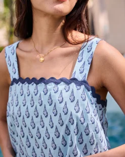 Tessa Set in Conch Cascade