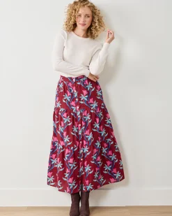 Tessa Skirt in Moonflower Vine