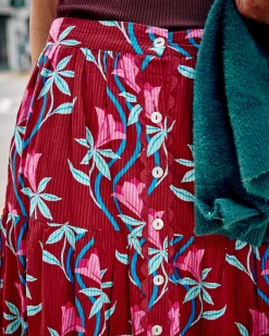 Tessa Skirt in Moonflower Vine