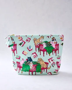 The Essentials Pouch in Mah Jongg Menagerie