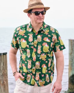 The Leo Shirt in Paradise Punch