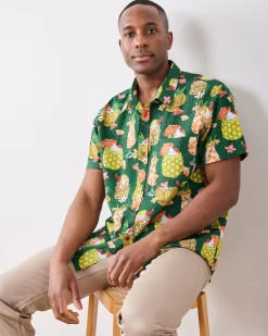 The Leo Shirt in Paradise Punch