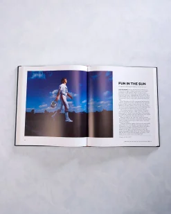 The Story of Football in 100 Photographs By Sports Illustrated in Navy Blue