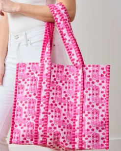 The Traveler Tote in Rhinestone Cowgirl