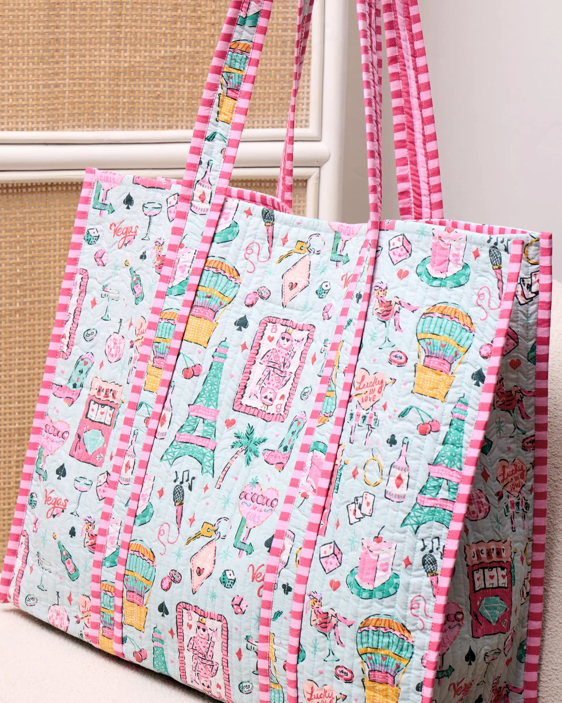The Traveler Tote in Viva Las Vegas