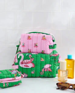 Three’s Best Pouch Set in Flock Party