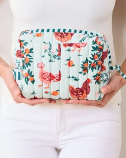 Three's Best Pouch Set in Hen House