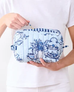 Three’s Best Pouch Set in High Tea Toile