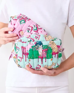 Three’s Best Pouch Set in Mah Jongg Menagerie