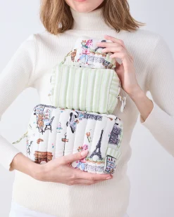 Three's Best Pouch Set in Paris Getaway