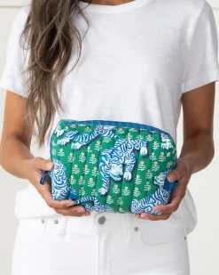 Three's Best Pouch Set in Tiger Queen