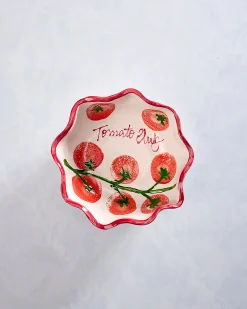 Tomato Club Bowl in Red Combo
