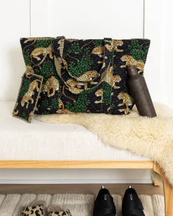 Weekend Bag with Pouch in Bagheera