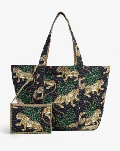 Weekend Bag with Pouch in Bagheera