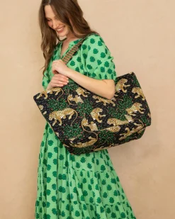 Weekend Bag with Pouch in Bagheera